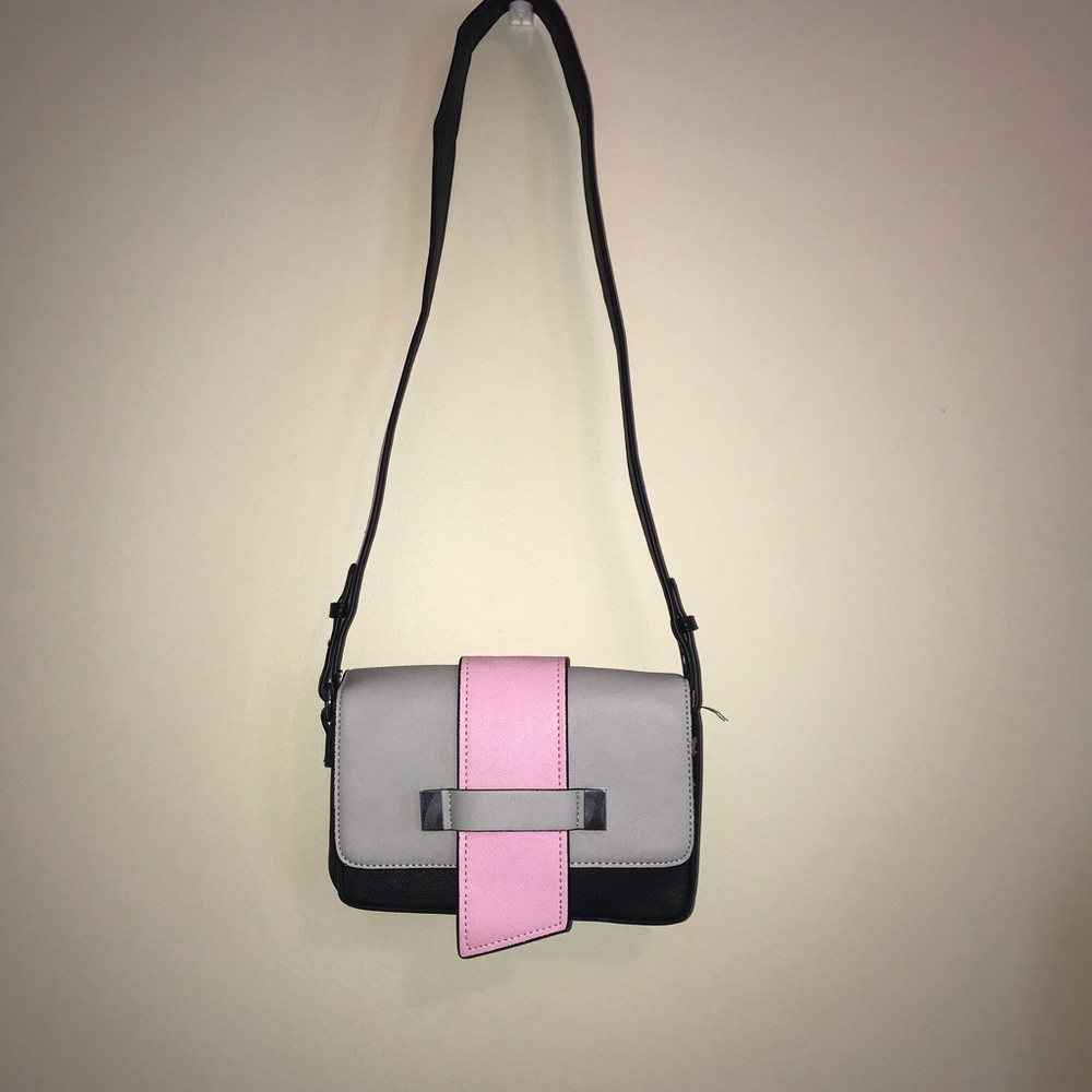 Pink & Grey Purse